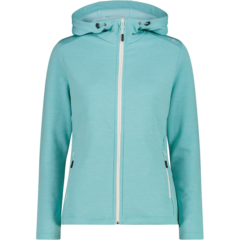 Cmp Sudaderas Montaña Mujer WOMAN JACKET FIX HOOD vista frontal