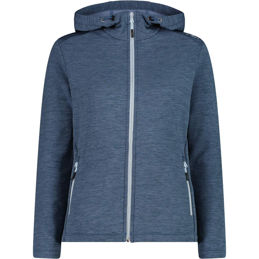 Cmp Sudaderas Montaña Mujer WOMAN JACKET FIX HOOD vista frontal
