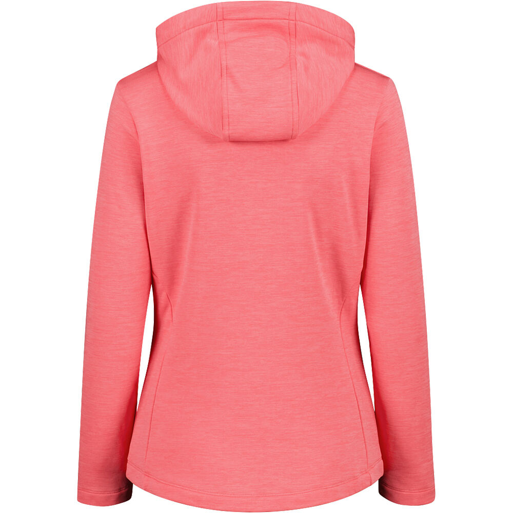 Cmp Sudaderas Montaña Mujer WOMAN JACKET FIX HOOD vista trasera