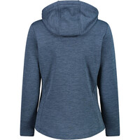 Cmp Sudaderas Montaña Mujer WOMAN JACKET FIX HOOD vista trasera