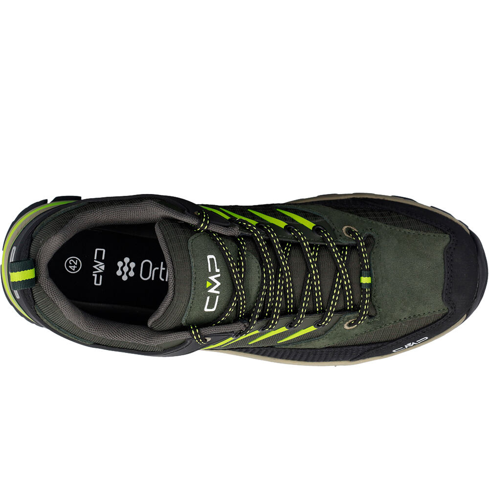 Cmp zapatilla trekking hombre RIGEL 2.0 LOW TREKKING SHOES WP vista trasera