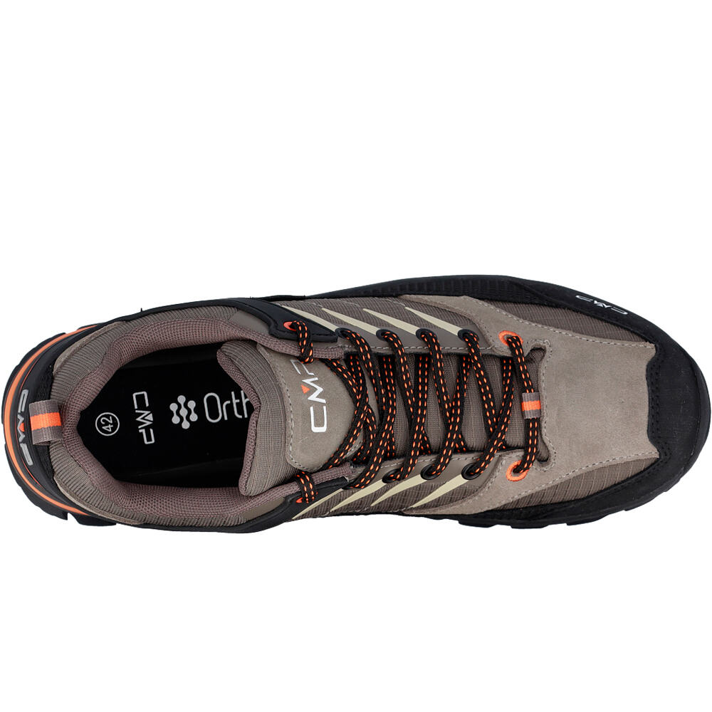 Cmp zapatilla trekking hombre RIGEL 2.0 LOW TREKKING SHOES WP vista trasera