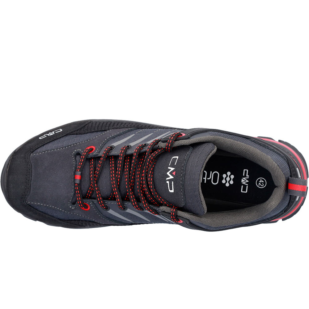 Cmp zapatilla trekking hombre RIGEL 2.0 LOW TREKKING SHOES WP vista trasera