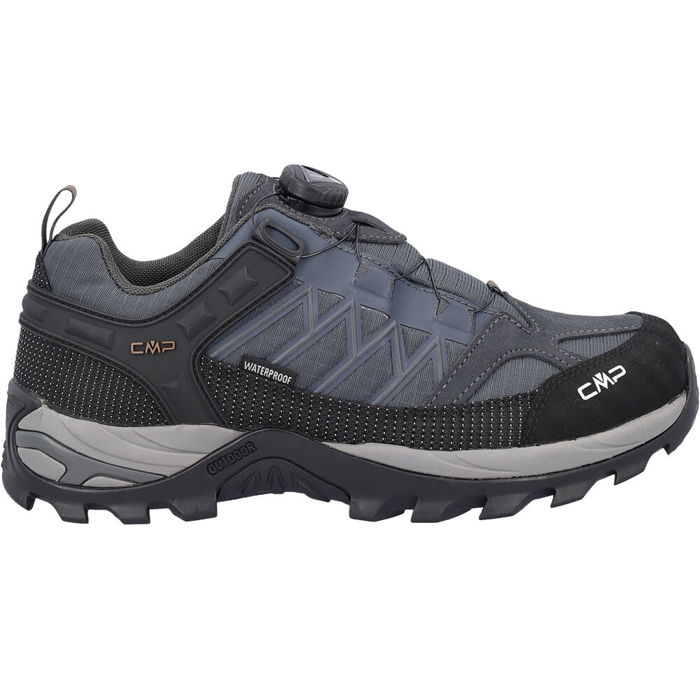 Cmp zapatilla trekking hombre RIGEL LOW FITGO TREKKING SHOES WP lateral exterior