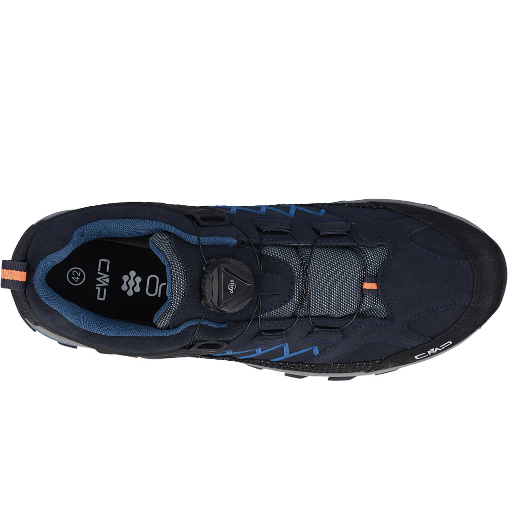 Cmp zapatilla trekking hombre RIGEL LOW FITGO TREKKING SHOES WP vista trasera