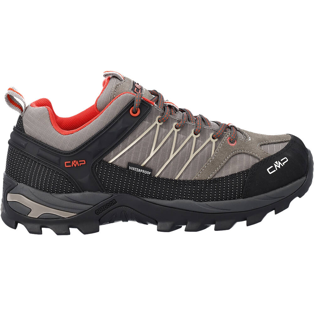 Cmp zapatilla trekking hombre RIGEL LOW TREKKING SHOES WP lateral exterior
