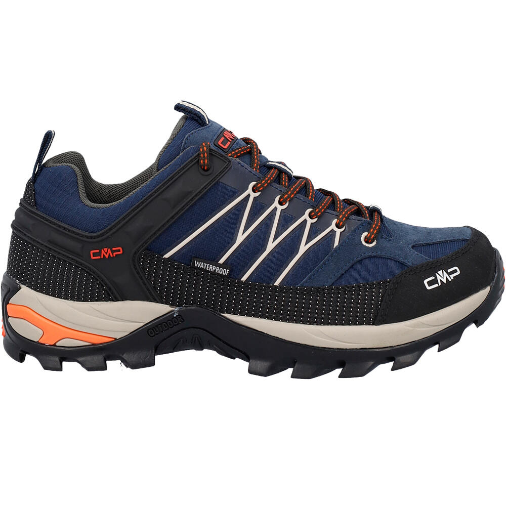 Cmp zapatilla trekking hombre RIGEL LOW TREKKING SHOES WP lateral exterior
