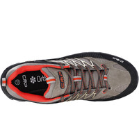 Cmp zapatilla trekking hombre RIGEL LOW TREKKING SHOES WP vista trasera