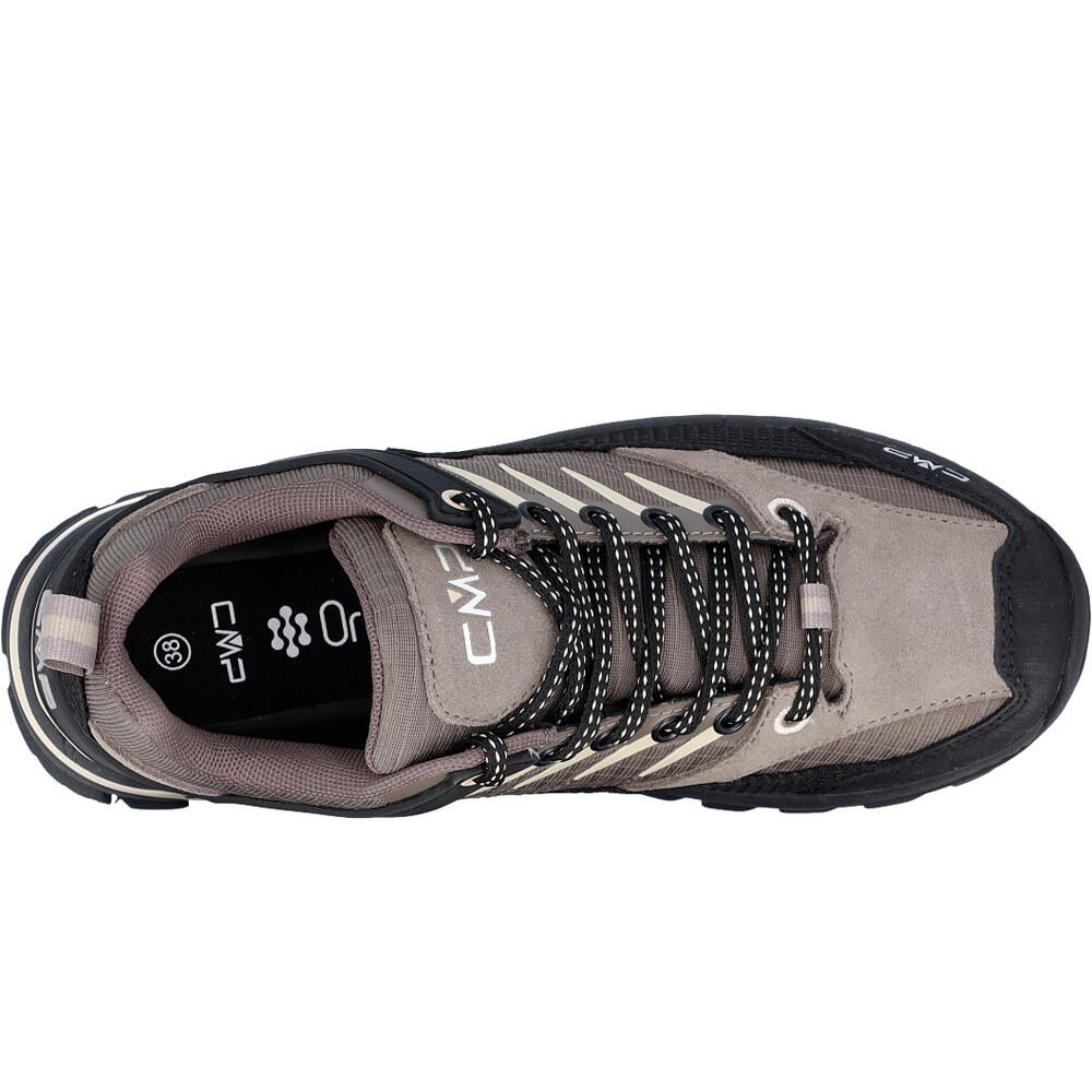 Cmp zapatilla trekking mujer RIGEL 2.0 LOW WMN TREKKING SHOES WP vista trasera