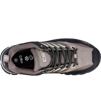 Cmp zapatilla trekking mujer RIGEL 2.0 LOW WMN TREKKING SHOES WP vista trasera