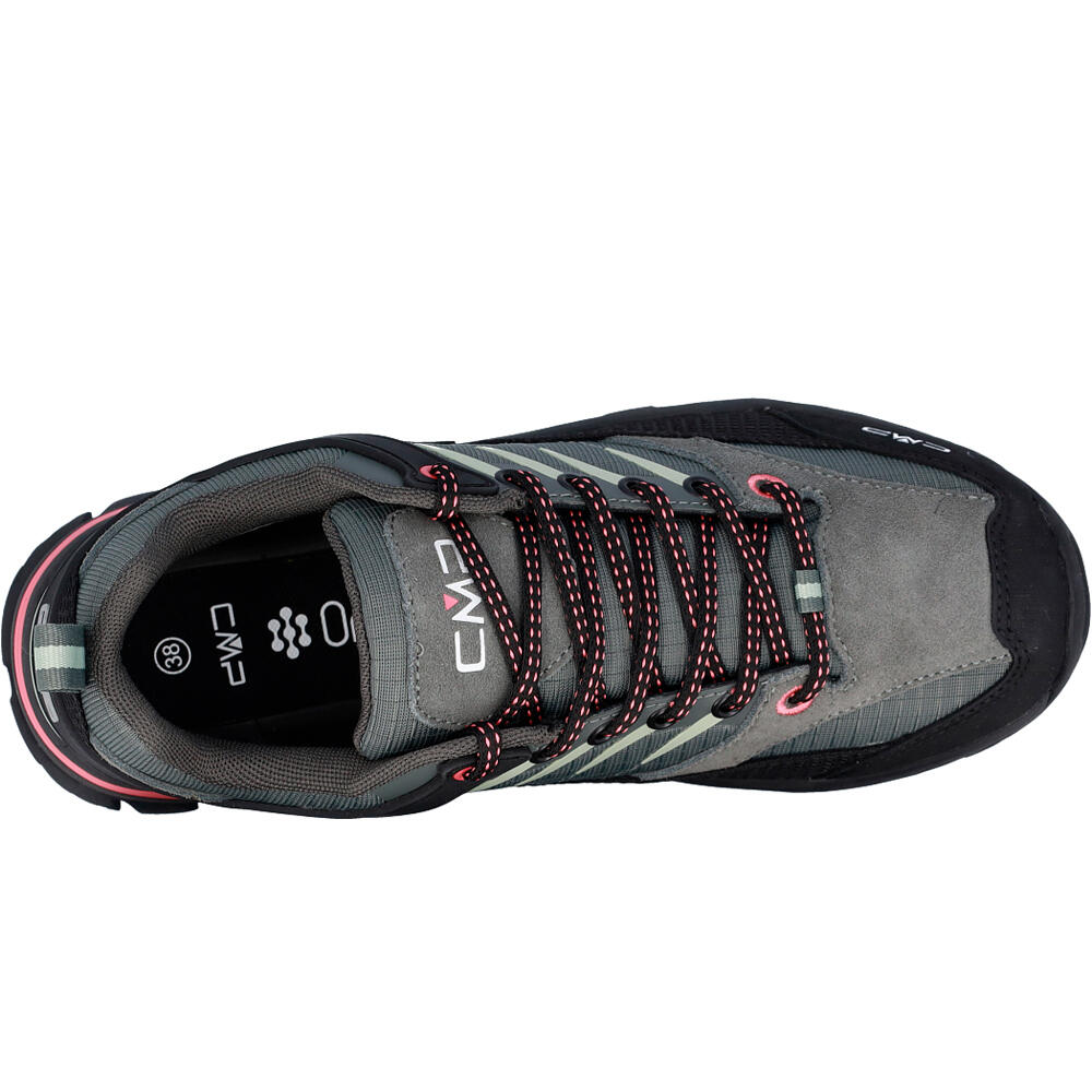 Cmp zapatilla trekking mujer RIGEL 2.0 LOW WMN TREKKING SHOES WP vista trasera