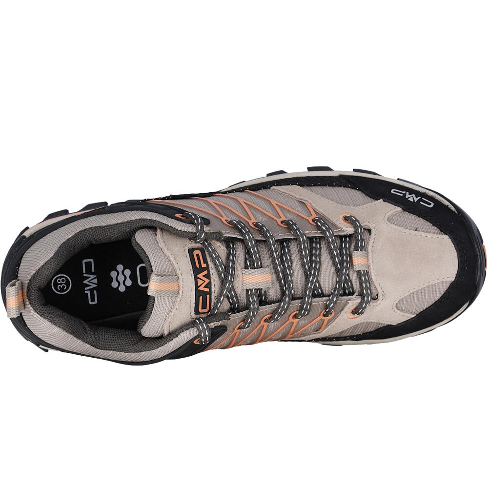 Cmp zapatilla trekking mujer RIGEL LOW WMN TREKKING SHOE WP vista trasera