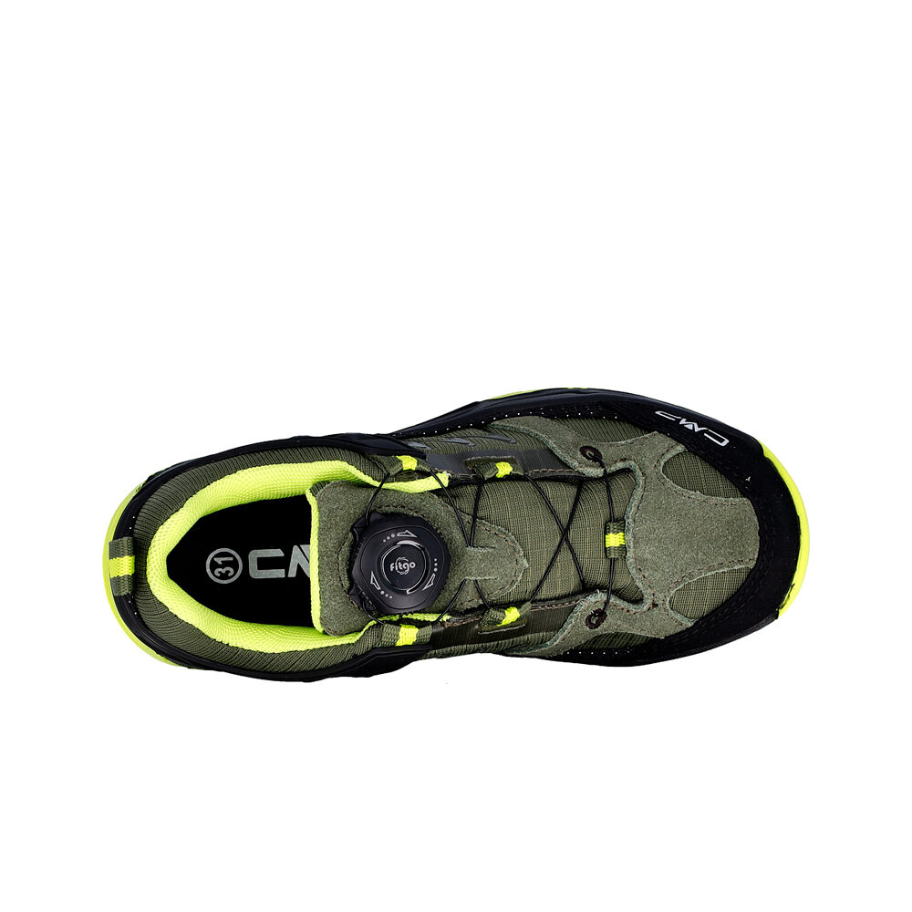 Cmp zapatilla trekking niño KIDS KIRUNA LOW FITGO TREKKING SHOES WP vista trasera