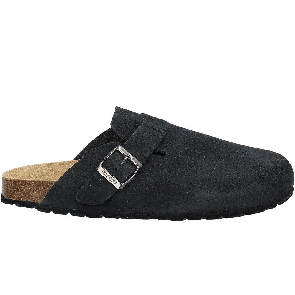 Cmp zueco hombre NAVARRO SLIPPERS lateral exterior