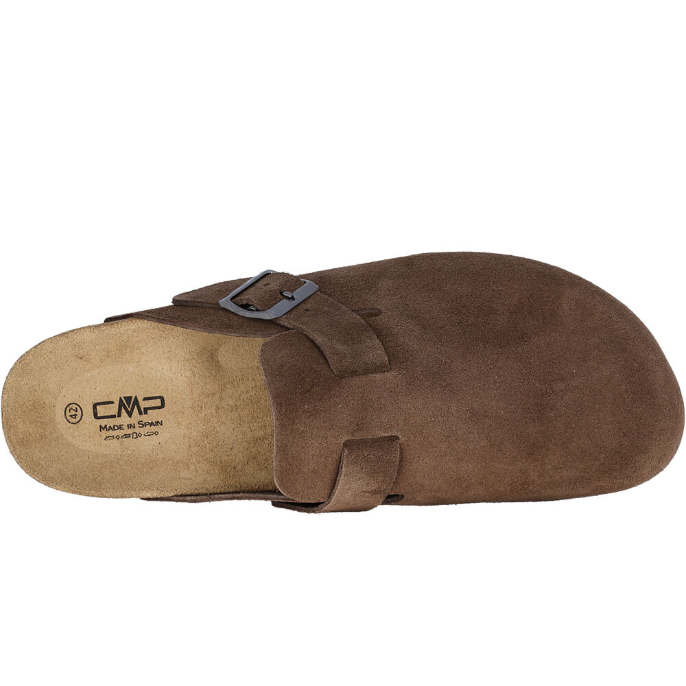 Cmp zueco hombre NAVARRO SLIPPERS vista trasera
