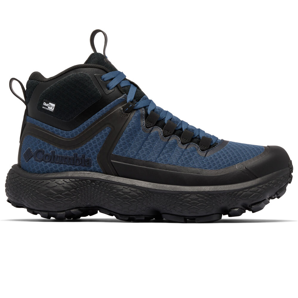 Columbia bota trekking hombre ESCAPE THRIVE  TITANIUM  MID OUTDRY lateral exterior