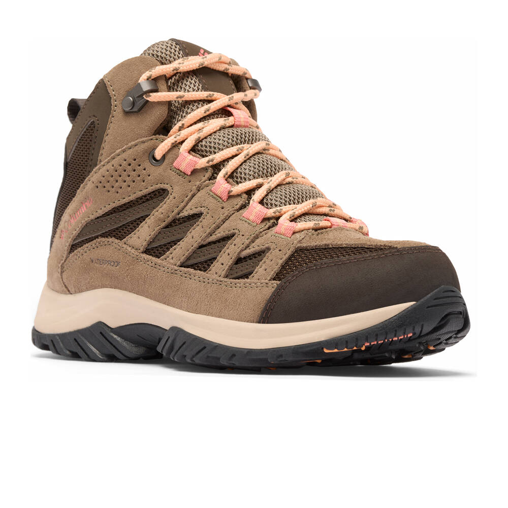 Columbia bota trekking mujer CRESTWOOD MID WATERPROOF vista superior