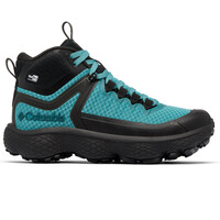Columbia bota trekking mujer ESCAPE THRIVE  TITANIUM  MID OUTDRY lateral exterior