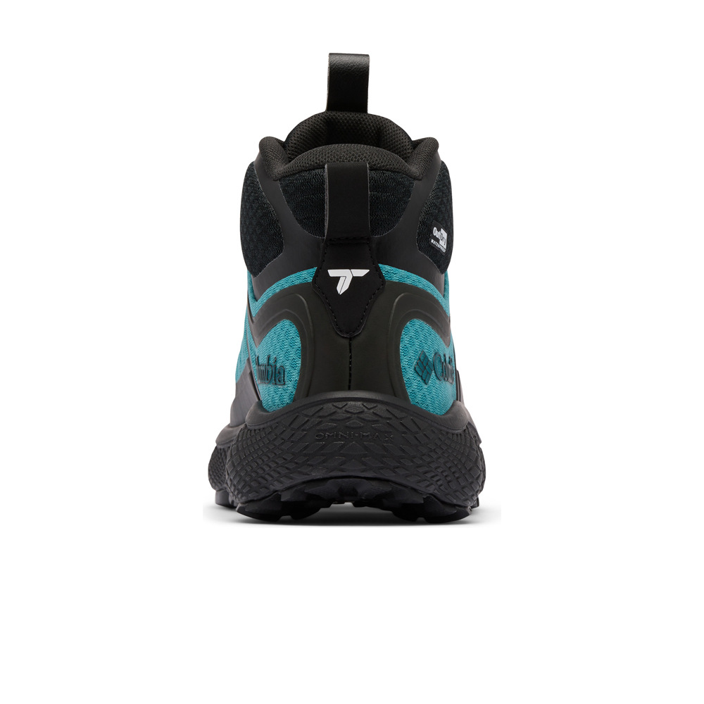 Columbia bota trekking mujer ESCAPE THRIVE  TITANIUM  MID OUTDRY vista superior