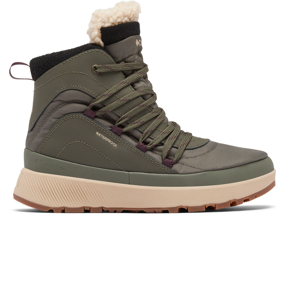 Columbia bota trekking mujer RED HILLS OMNI-HEAT lateral exterior