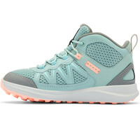 Columbia bota trekking niño YOUTH PEAKFREAK RUSH MID WATERPROOF vista superior