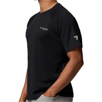 Columbia camisa montaña manga corta hombre DriVenture Short Sleeve vista detalle