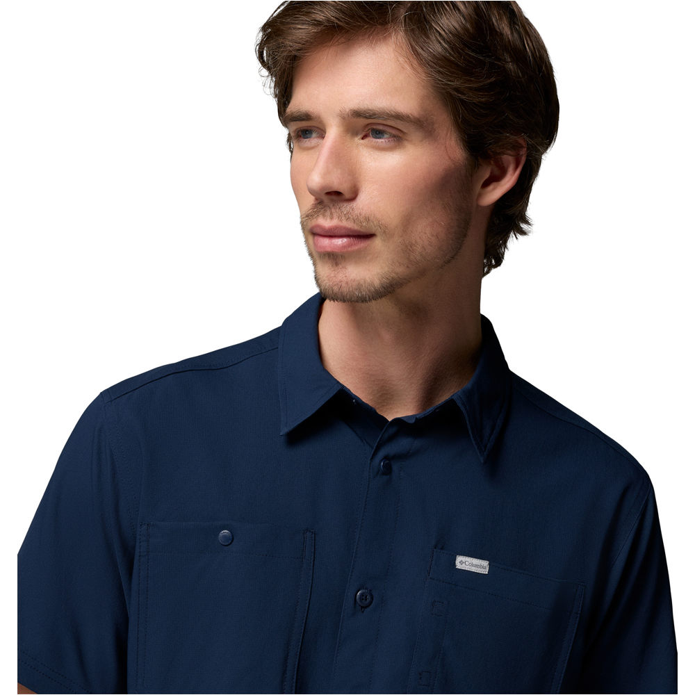 Columbia camisa montaña manga corta hombre Silver Ridge Utility II SS 03