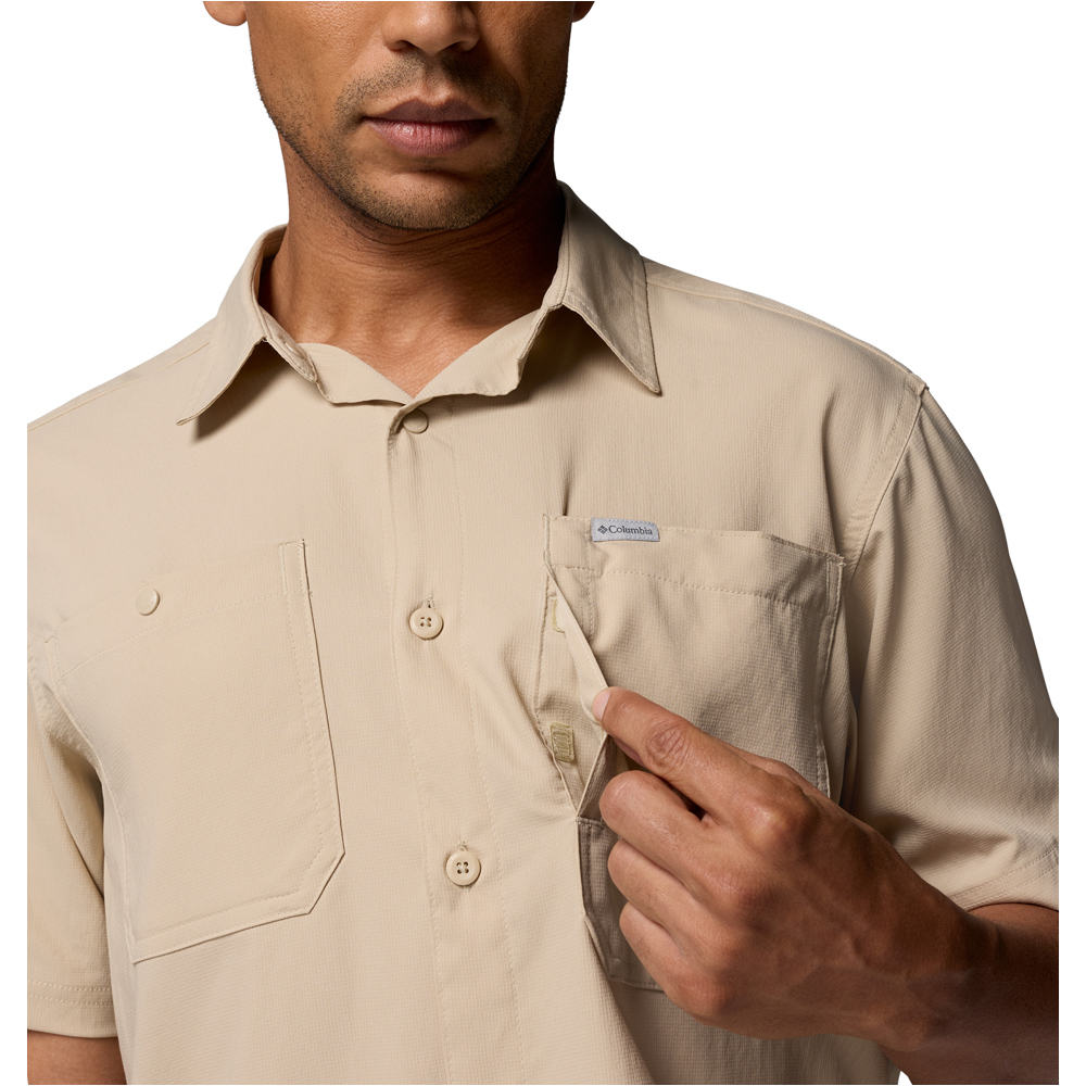 Columbia camisa montaña manga corta hombre Silver Ridge Utility II SS 04