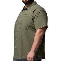 Columbia camisa montaña manga corta hombre Silver Ridge Utility II SS vista detalle
