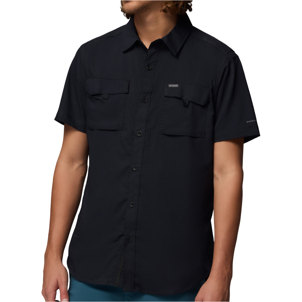 Columbia camisa montaña manga corta hombre Silver Ridge Utility II SS vista frontal