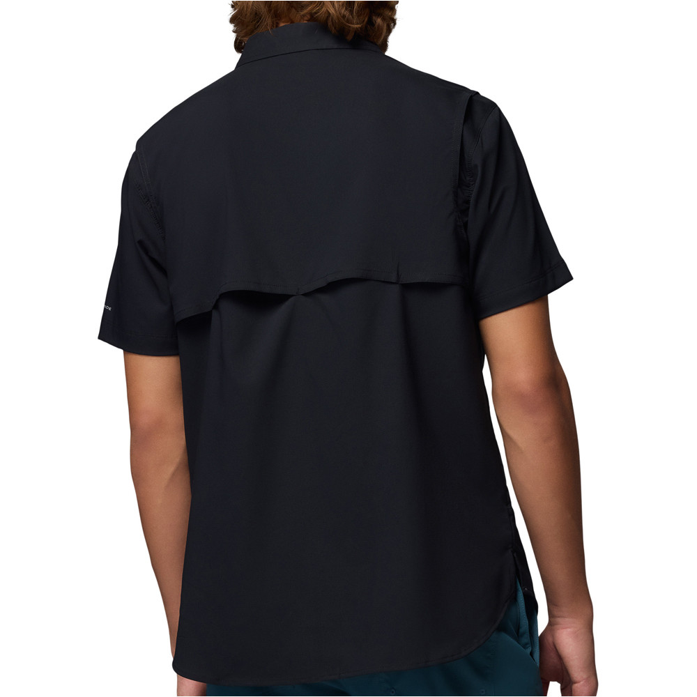 Columbia camisa montaña manga corta hombre Silver Ridge Utility II SS vista trasera