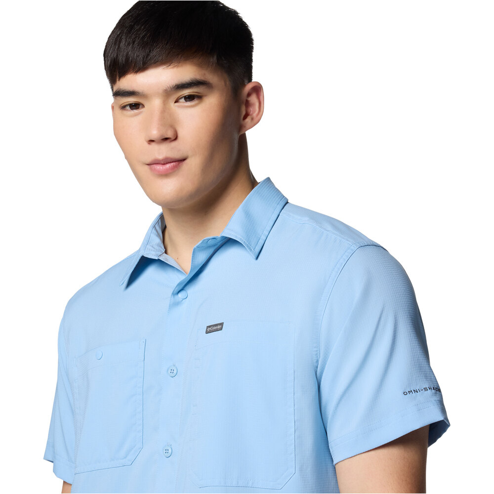 Columbia camisa montaña manga corta hombre Silver Ridge Utility Lite Short Sleeve 04
