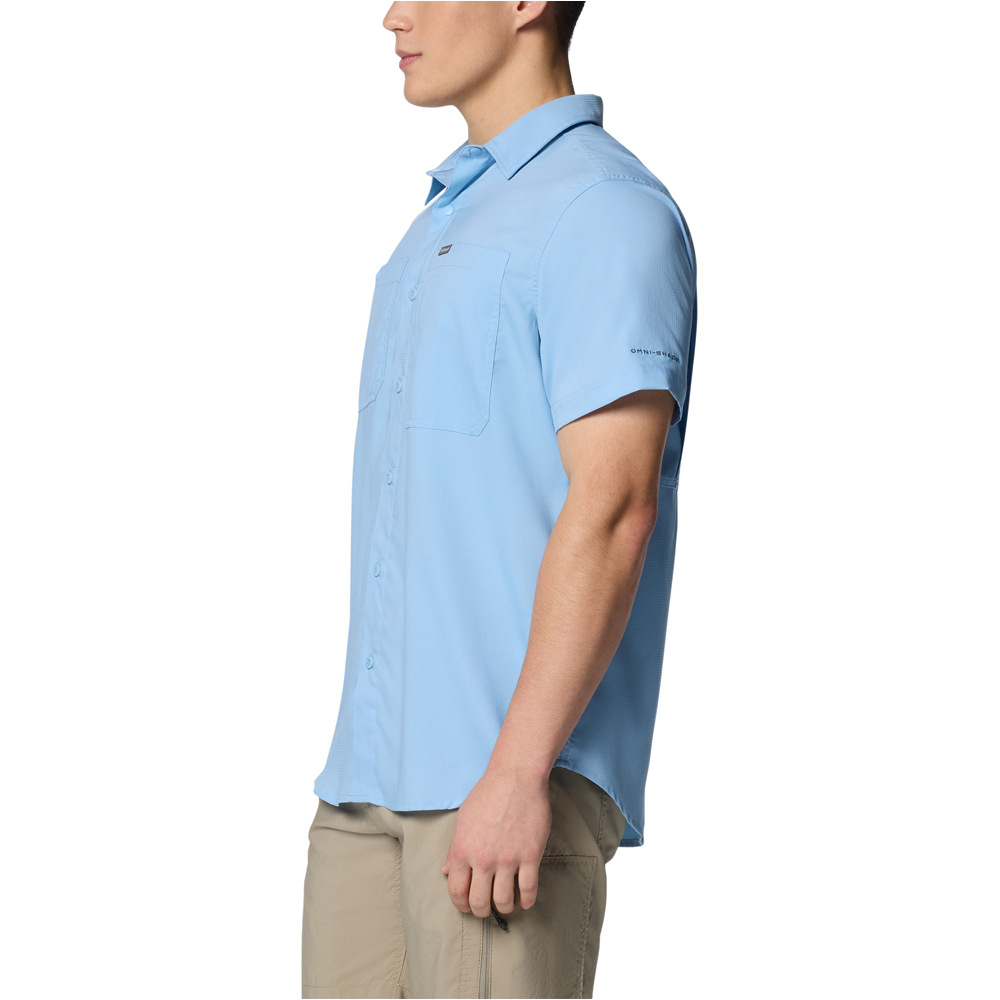 Columbia camisa montaña manga corta hombre Silver Ridge Utility Lite Short Sleeve vista detalle