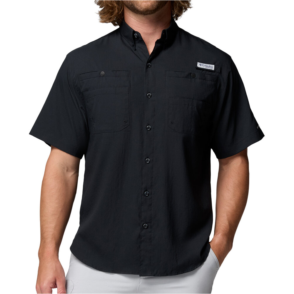 Columbia camisa montaña manga corta hombre Tamiami II SS Shirt vista frontal