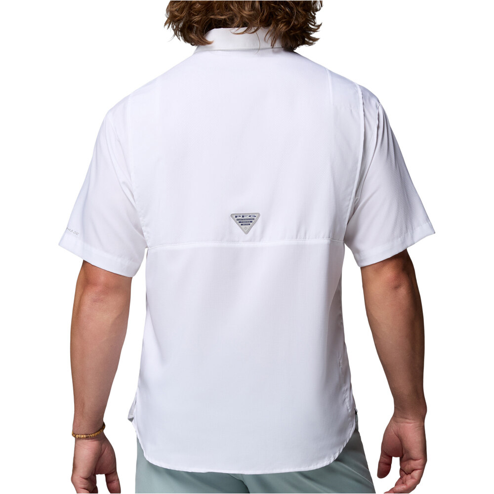 Columbia camisa montaña manga corta hombre Tamiami II SS Shirt vista trasera