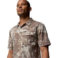 Columbia camisa montaña manga corta hombre Tech Trail Utility Printed Woven SS 03