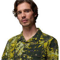 Columbia camisa montaña manga corta hombre Tech Trail Utility Printed Woven SS 03