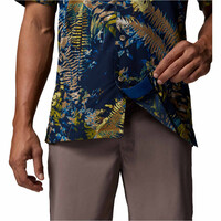 Columbia camisa montaña manga corta hombre Tech Trail Utility Printed Woven SS 04