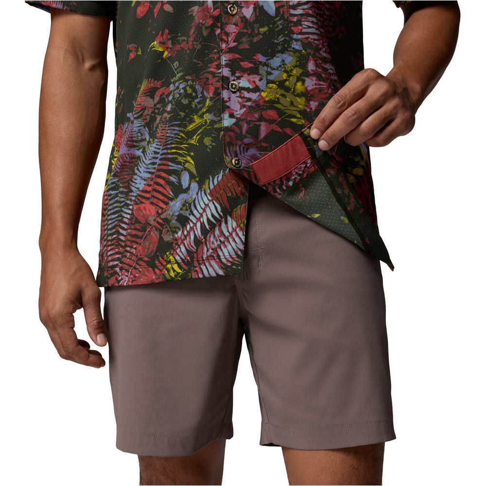 Columbia camisa montaña manga corta hombre Tech Trail Utility Printed Woven SS 04