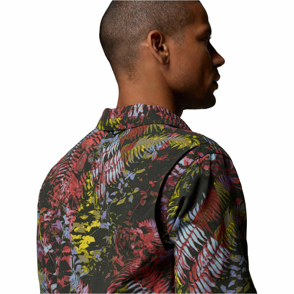 Columbia camisa montaña manga corta hombre Tech Trail Utility Printed Woven SS 05