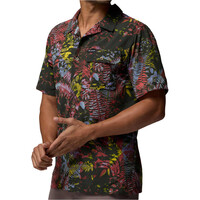 Columbia camisa montaña manga corta hombre Tech Trail Utility Printed Woven SS vista detalle