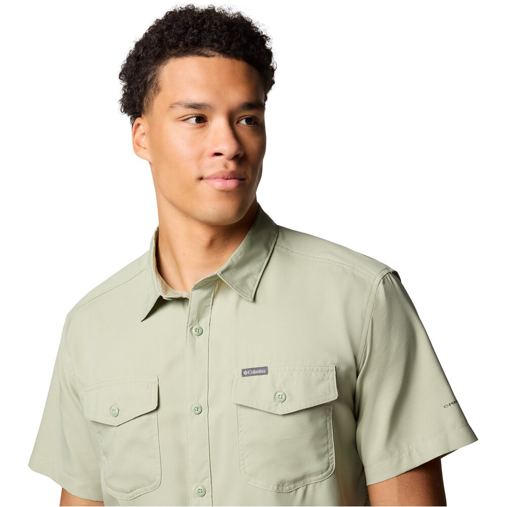 Columbia camisa montaña manga corta hombre Utilizer  II Solid Short Sleeve Shirt 03