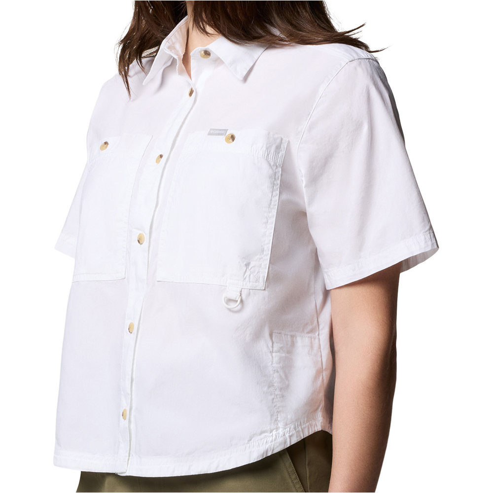 Columbia camisa montaña manga corta mujer Brea Falls Woven SS vista detalle