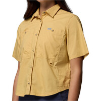 Columbia camisa montaña manga corta mujer Brea Falls Woven SS vista detalle
