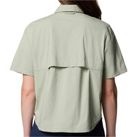 Columbia camisa montaña manga corta mujer Brea Falls Woven SS vista trasera