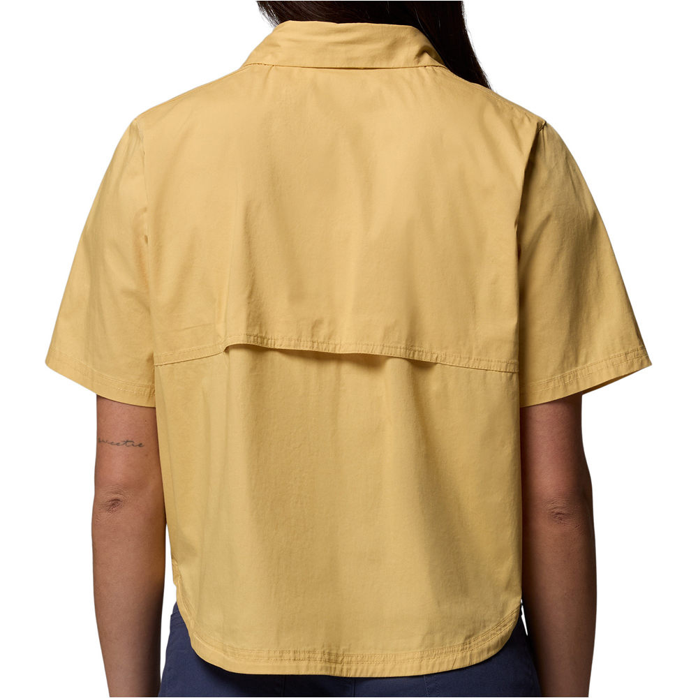 Columbia camisa montaña manga corta mujer Brea Falls Woven SS vista trasera