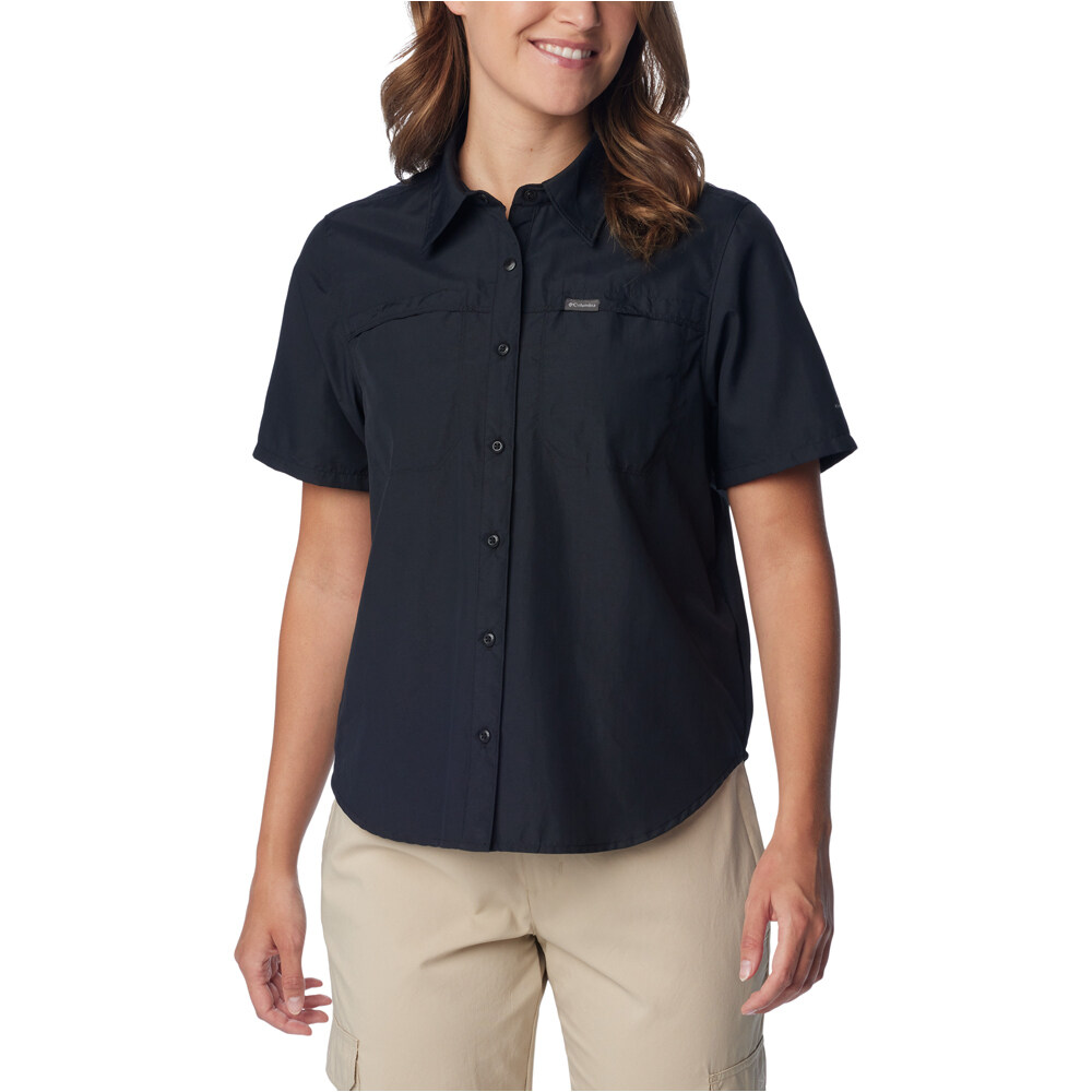 Columbia camisa montaña manga corta mujer Silver Ridge 3.0 SS vista frontal