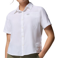 Columbia camisa montaña manga corta mujer Silver Ridge Utility II SS Shirt vista frontal