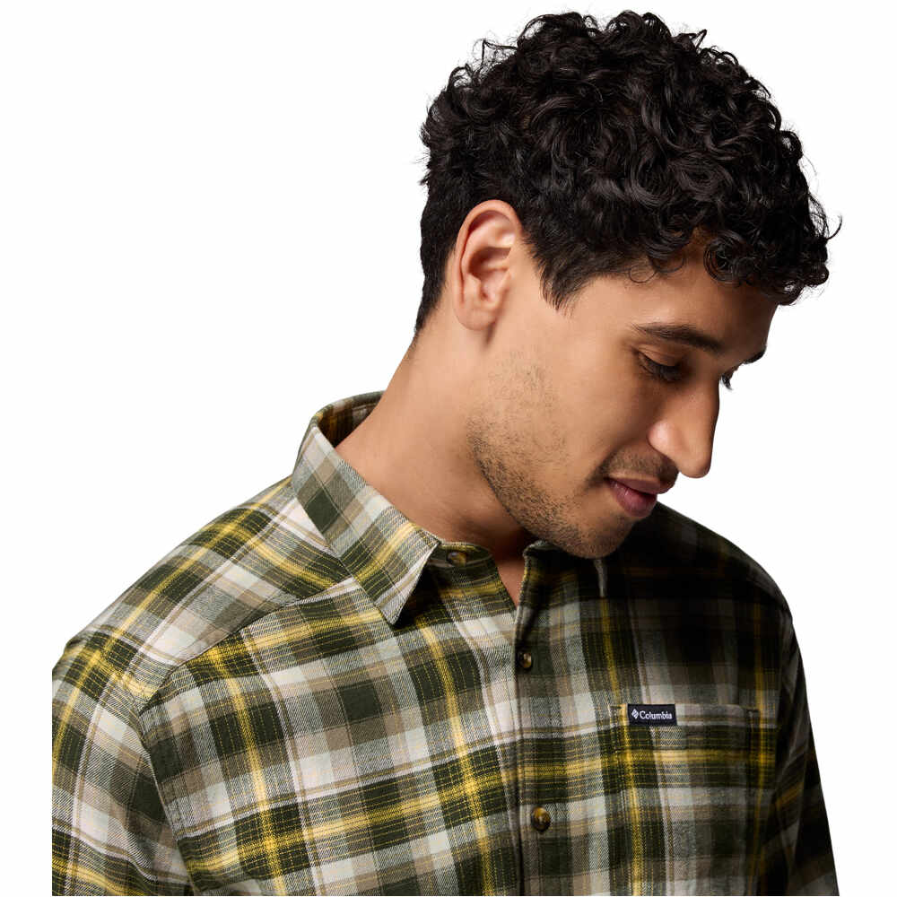 Columbia camisa montaña manga larga hombre Cornell Woods  Flannel Long Sleeve Shirt 04