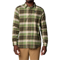 Columbia camisa montaña manga larga hombre Cornell Woods Flannel Long Sleeve Shirt vista frontal